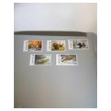 lot of 5 2003 MNH Great Lakes and WI stamps