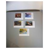 lot of 5 2009 MNH Great Lakes and WI stamps
