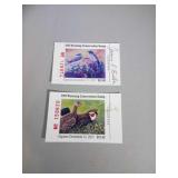 2003 and 2007 WY Conservation Stamps
