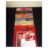 lot of 6 Classic Rock records as listed