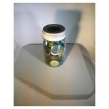 Ball jar of antique buttons