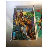 lot of 2 comics - Youngblood Babe Watch