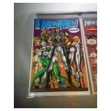 lot of 2 comics - NewMen Babe Watch