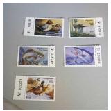 lot of 5 1996 MNH Great Lakes and WI stamps