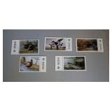 lot of 5 2000 MNH Great Lakes and WI stamps