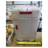 vintage metal coldspot jr refridgerator