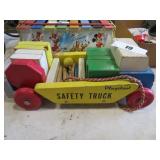 safety truck pull toy by playskool