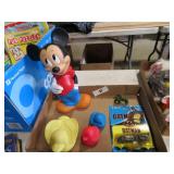 mickey mouse first yr ducks batman car