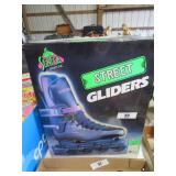 street gliders male 8 female 10 with bads