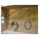 5 bracelets 1 anklet