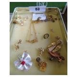 angel pins, necklace, earrings, etc