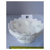 fenton candle centerpiece 3.5" x 6.5"