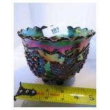 carnival rose bowl 5.5" x 4.5"