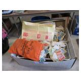 large collection of stamps - worldwide