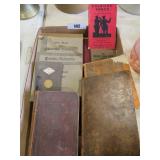 early books, memoirs, hymnals etc