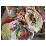 fall / winter kitchen towels, table cloths