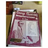 large qty of sheet music