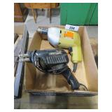 craftsman soldering iron, b&d 3/8" drill