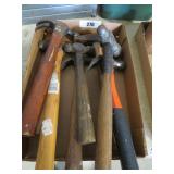 claw and ball peen hammers