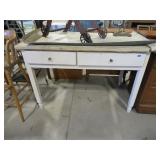 2 drawer country table