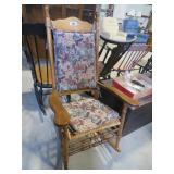 wooden rocker - new seat