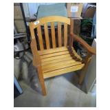 teakwood arm chair