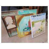 6 modern oil on canvas