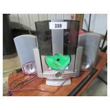 durabrand cd player w/speakers