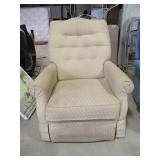 beige lazy boy recliner