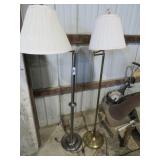 2 modern gooseneck lamps