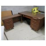 danish style 2 pc corner desk