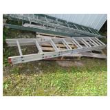 werner aluminum extension ladder 13