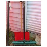 2 snow shovels