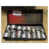 SNAP ON SWIVEL 3/8" DRIVE SOCKET SET