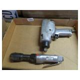 PNEUMATIC 1/2" IMPACT, 3/8" RACHET