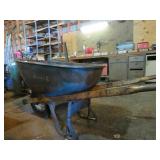 METAL WHEELBARROW