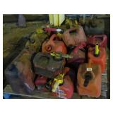 PALLET OF GAS CANS