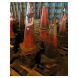 PALLET OF 30 SAFETY CONES