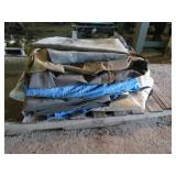 PALLET OF MISC TARPS