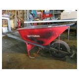 CRAFTSMAN METAL WHEELBARROW