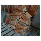 SMALL PILE OF FIRE WOOD