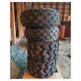 ATV TIRES  (2) 21 / 12 - 9, (2) 21 / 7 -10