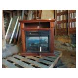 ELECTRIC FIREPLACE 32" X 32" X 13"