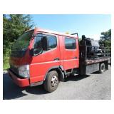 2007 MITSUBISHI FUSO UTILITY TRUCK 4DR 57400 MI.