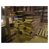 PILE OF PLASTIC SHUTTERS