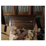 WOODEN DRESSER MIRROR 42" X 48"