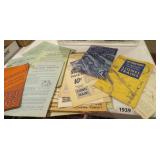 lot of lionel instruction and assembly books