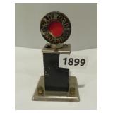 vintage railroad crossing sign