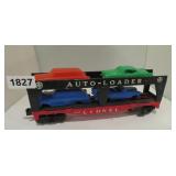 lionel No. 6414 autoloader with cars