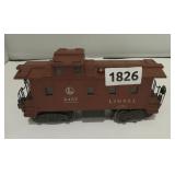 lionel No. 6457 electric caboose car built 9-47